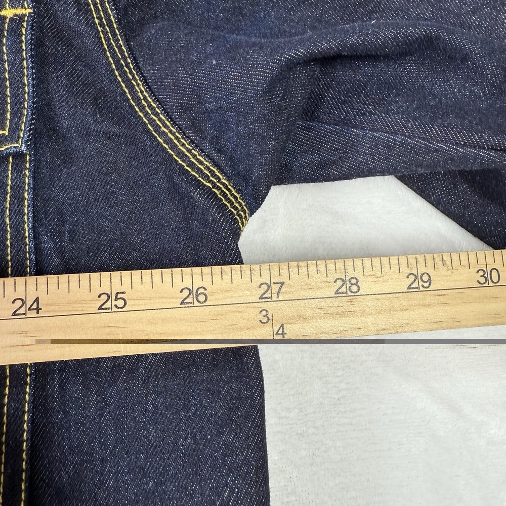 Trust Sports Collection Jean Jacket 2XL Trucker Baggy Y2K‎ Streetwear Fireman - Picture 10 of 14